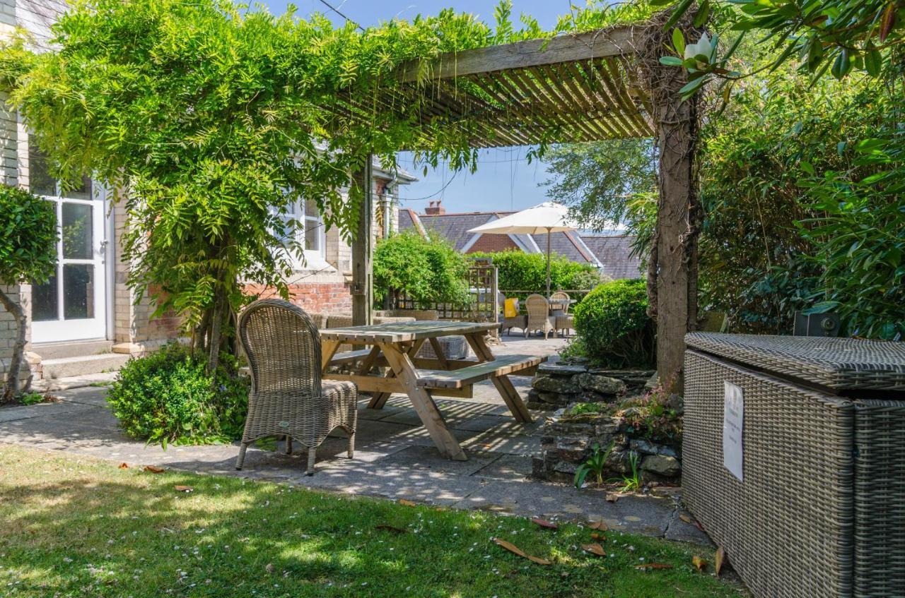 Luxury Victorian School With Views Of Harbour Villa Fowey Eksteriør billede