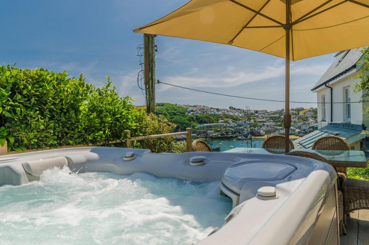 Luxury Victorian School With Views Of Harbour Villa Fowey Eksteriør billede