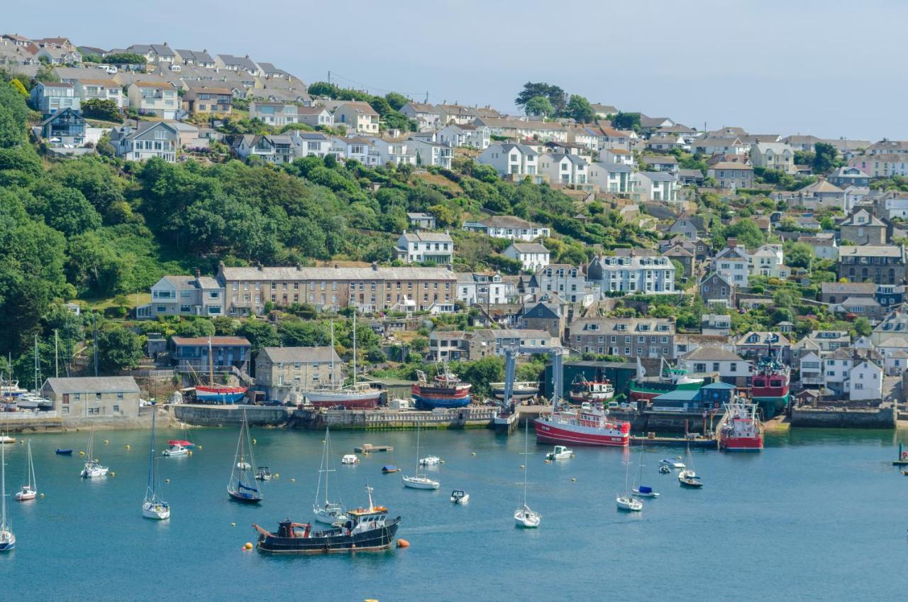 Luxury Victorian School With Views Of Harbour Villa Fowey Eksteriør billede